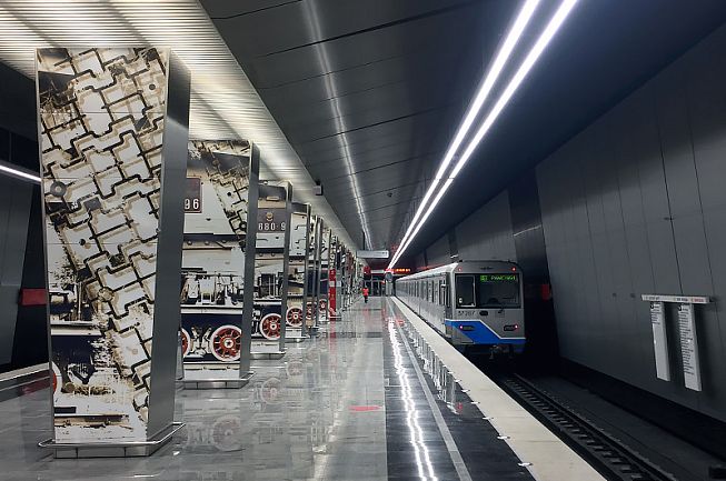 Architectural lighting at new Moscow Metro stations