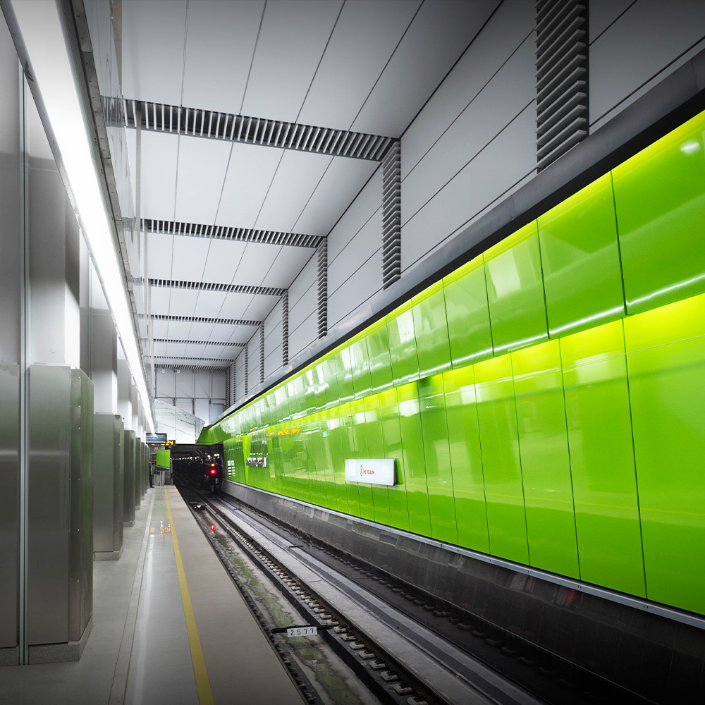 Комплексное освещение для новой станции метро «Столбово»