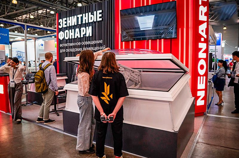 Выставка СЕМАТ 2025: производство зенитных фонарей